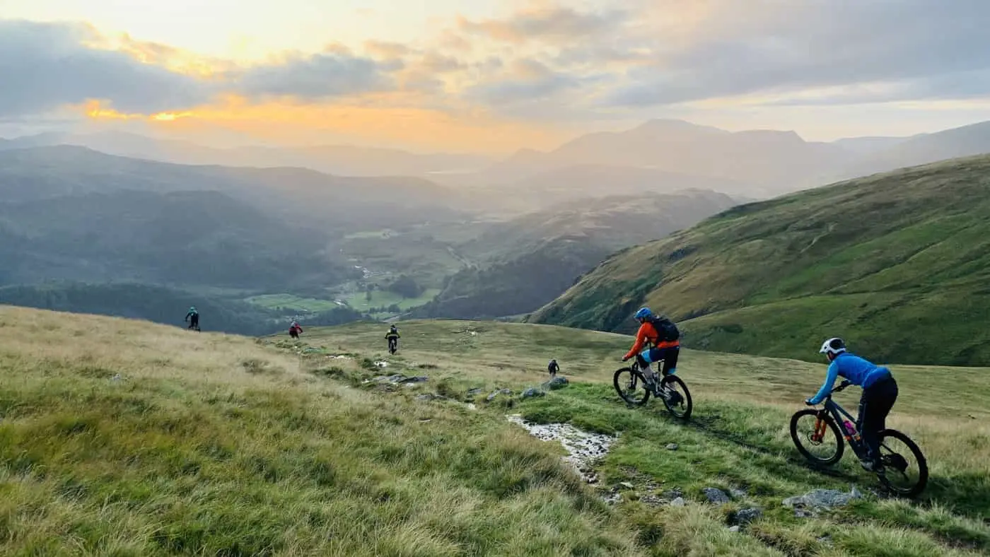 Garburn pass Lake District MTB
